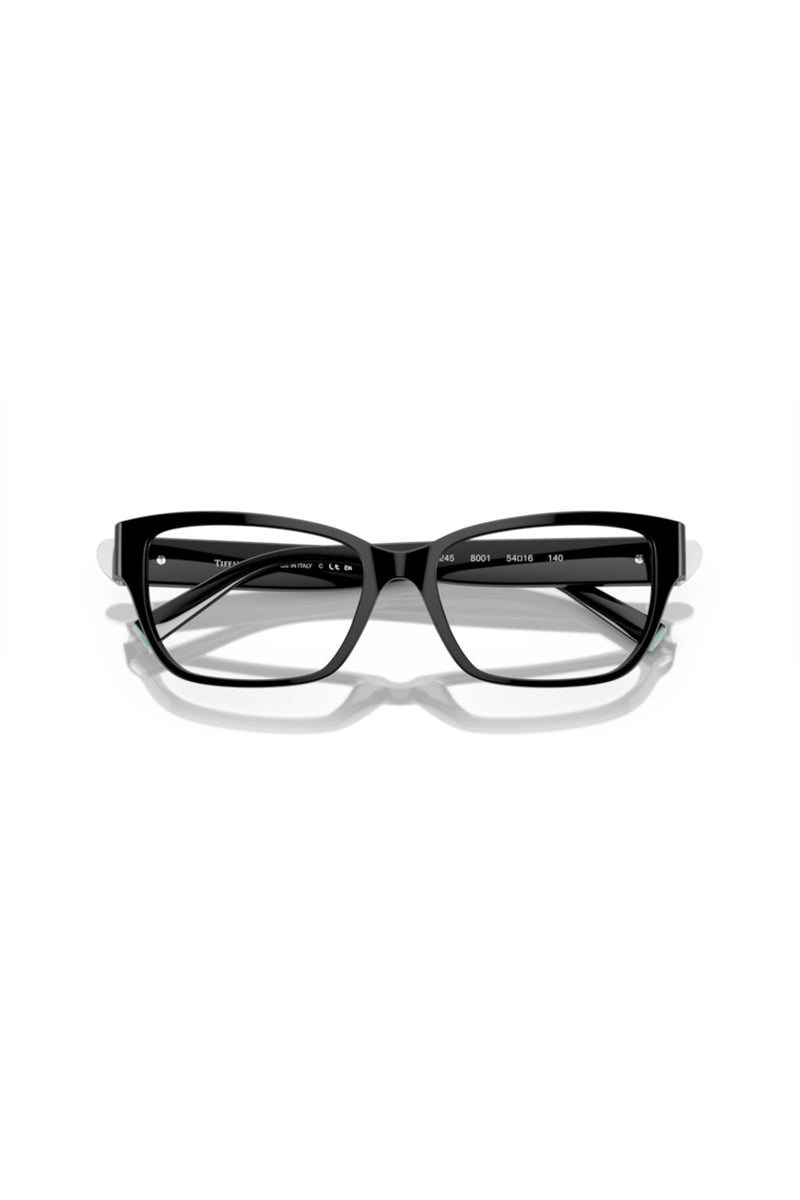 Tiffany Rectangular Eyeglasses for Women - Black - 52mm Lens - Image 5
